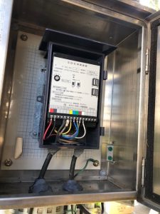 高圧設備～名古屋市港区の公共施設にてＳＯＧ（制御装置）の取替電気工事