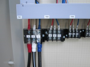 制御盤電源配管配線工事 A08