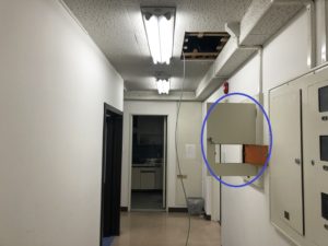名古屋市中区のオフィスにて配線整理とコンセント増設電気工事