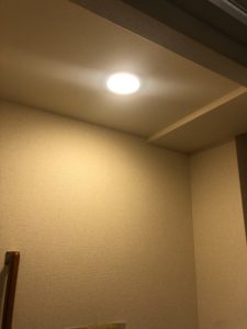 名古屋市千種区の公営住宅にてスイッチ取替電気工事