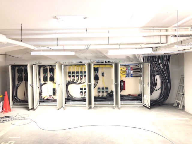 名古屋市瑞穂区　高圧受電設備の更新・移設の電気工事（その6・ケーブル接続）